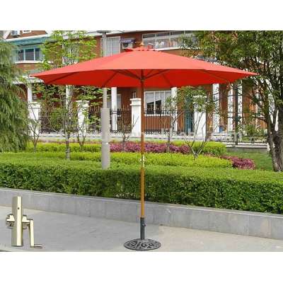 Umbrella wooden handle beach chair umbrella