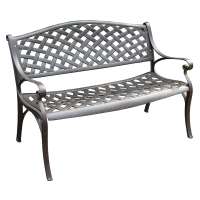 aluminum bench for outdoor