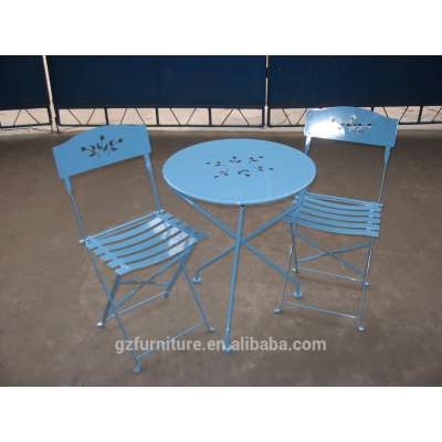 Iron folding table and chairs / leisure / Balcony Patio / Meeting / Tea Bar / Party / garden set