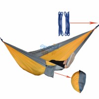 YKSP-172 2017 Hot New Products High Quality Parachute Nylon Hammock HD Designs Outdoor Furniture Hammock Hooks And Straps Set